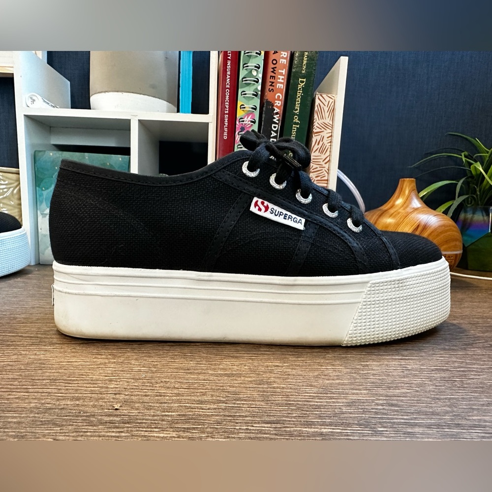 Superga platform sneakers